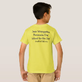 Child's Centred Logo Shirt-TWO SIDED T-Shirt (Back Full)