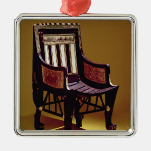 Child's chair, from the Tomb of Tutankhamun Metal Tree Decoration