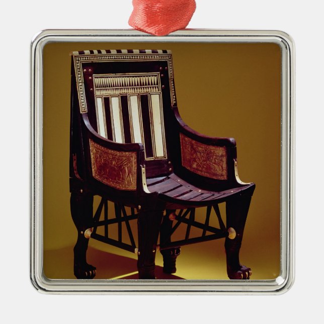 Child's chair, from the Tomb of Tutankhamun Metal Tree Decoration (Front)