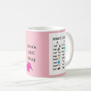 Childs Custom ABC Mug Pk Wt 11oz By Zazz_it