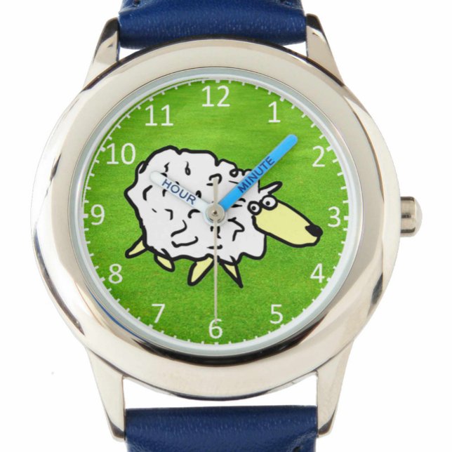 Child's Fun Sheep Design Cartoon Watch (Creator Uploaded)