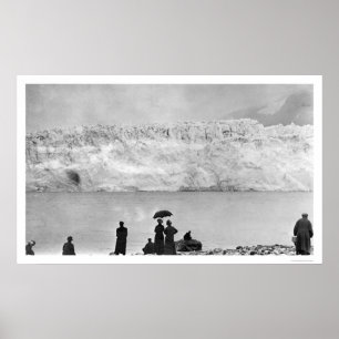 Child's Glacier Alaska 1908 Poster