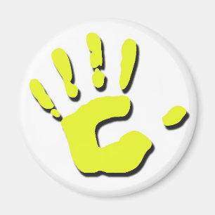 Child's Hand Print Magnet