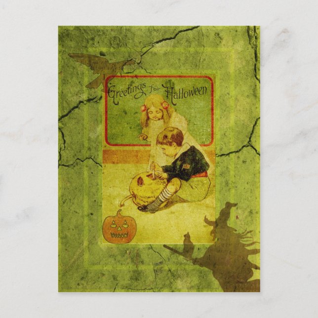 Child's Play Halloween Postcard (Front)