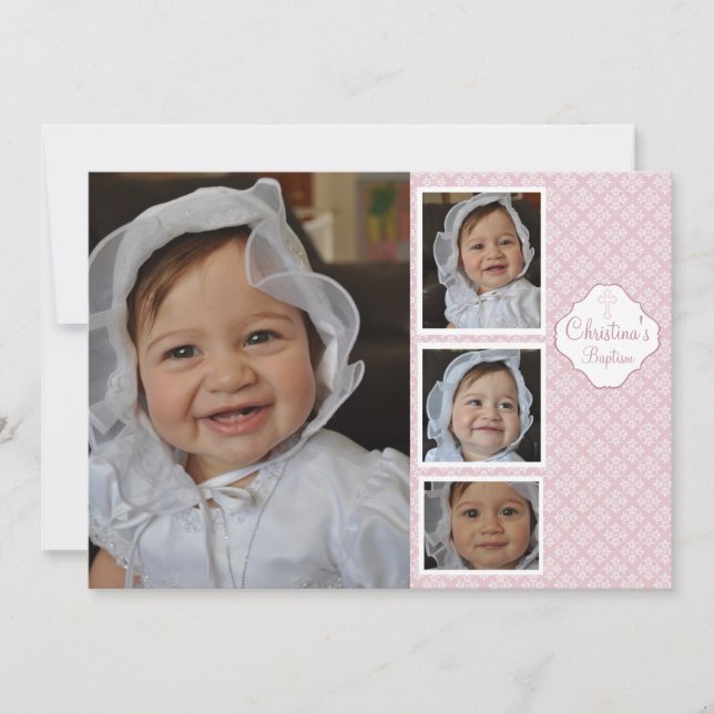 Child's Play Religious Photo Invitation (Front)