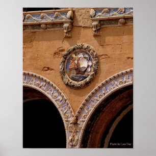 Childs Restaurant Facade (detail) Poster