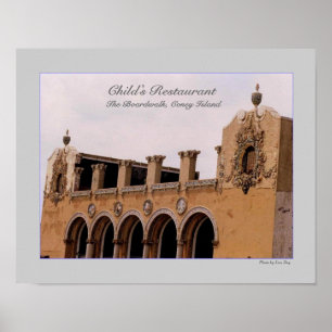 Childs Restaurant Facade Poster