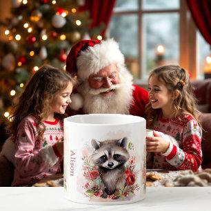 Child's Tiny Tea Cup 3 Cute Animals Add Name