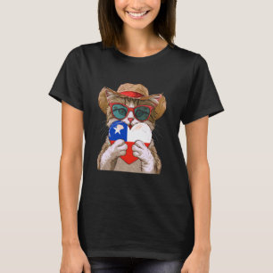 Chile Cat Heart Chilean Pride Chilean Roots Chilea T-Shirt
