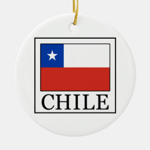 Chile Ceramic Tree Decoration
