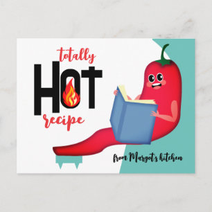 chile chile pepper reading smart food recipe cards