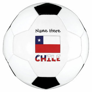 Chile Chilean Flag Personalised Football