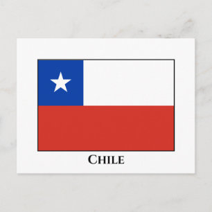 Chile (Chilean) Flag Postcard