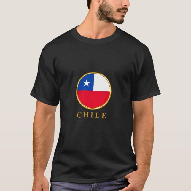 Chile - Chilean Flag T-Shirt (Front)