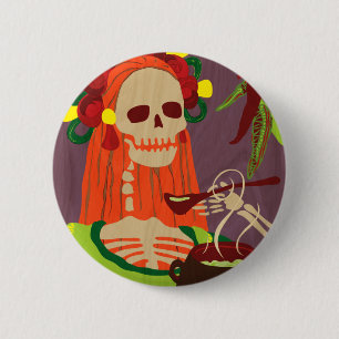 chile colorado 6 cm round badge