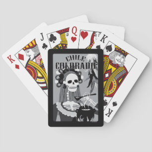 chile colorado playing cards