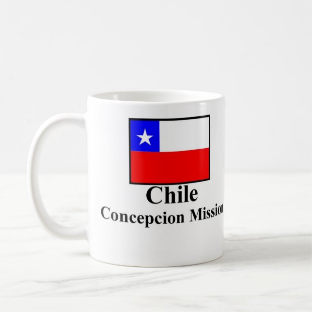 Chile Concepcion Mission Drinkware Coffee Mug (Left)