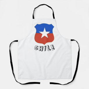 Chile Emblem Apron