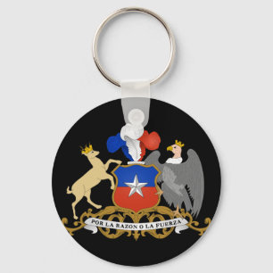 chile emblem key ring