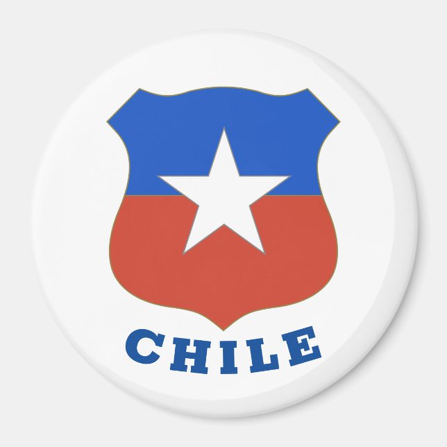 Chile Emblem Magnet (Front)