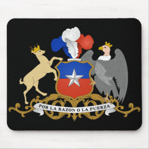 chile emblem mouse mat