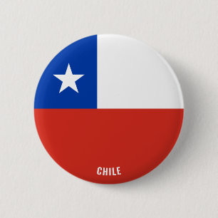 Chile Flag Cute Patriotic 6 Cm Round Badge