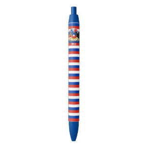 Chile Flag Cute Patriotic Black Ink Pen