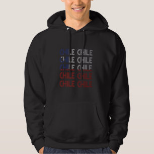 Chile Flag Hispanic Heritage Month Kids Boys Girls Hoodie