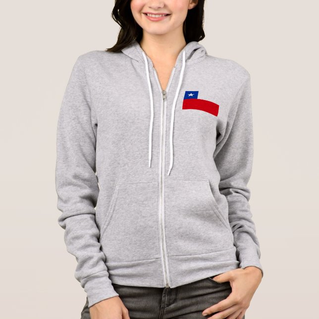 Chile Flag Hoodie (Front)