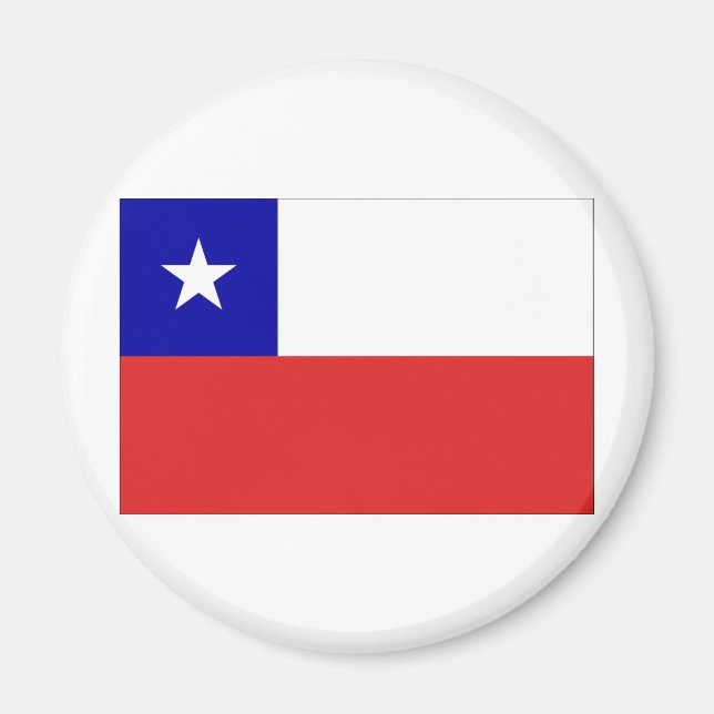 Chile Flag Magnet (Front)