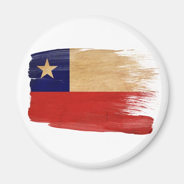 Chile Flag Magnets (Front)