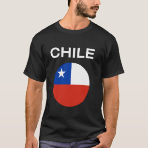 Chile Flag Modern T-Shirt