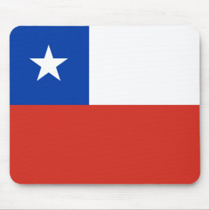 Chile Flag Mouse Mat