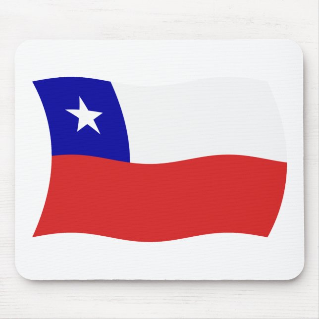 Chile Flag Mousepad (Front)