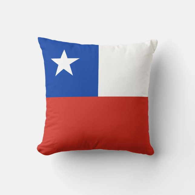 Chile Flag pillow (Front)