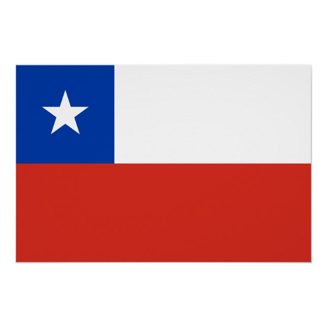Chile Flag Poster (Front)