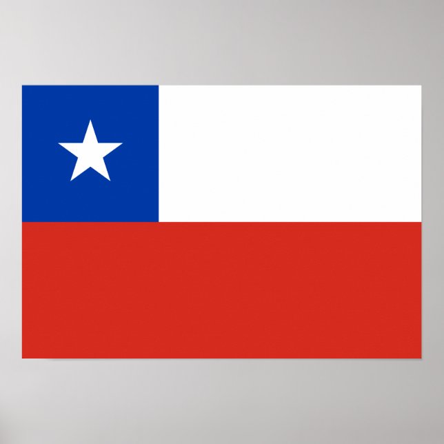 Chile Flag Poster (Front)