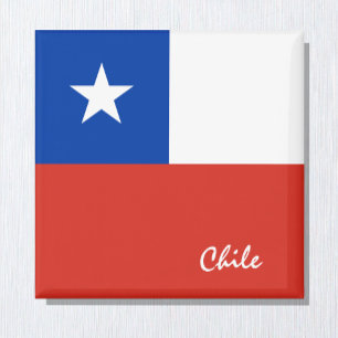 Chile flag & South America holiday/sports fans Magnet