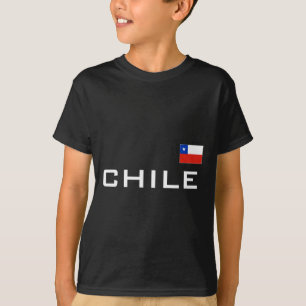 Chile Flag Sports Soccer Footll Athletic Jersey Sa T-Shirt