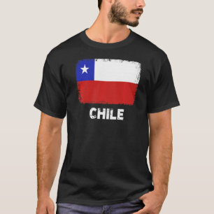 Chile Flag Support Chilean People Women Men T-Shirt