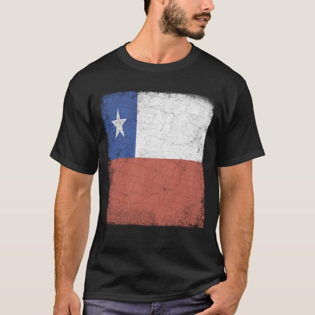 Chile Flag T-Shirt (Front)