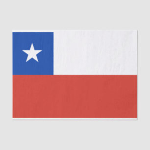 Chile Flag Tissue Paper