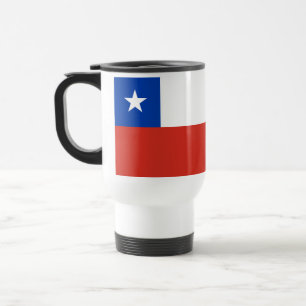 Chile Flag Travel Mug