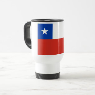 Chile Flag Travel Mug
