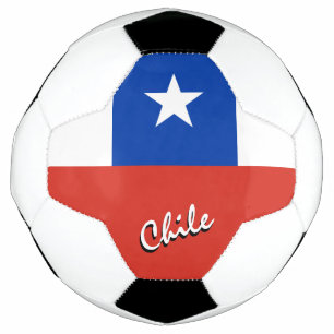 Chile Football & Chilean Flag / Sports