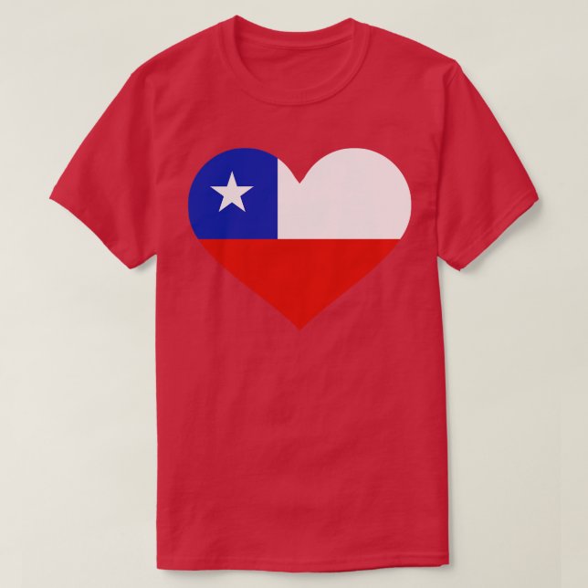 Chile heart T-Shirt (Design Front)