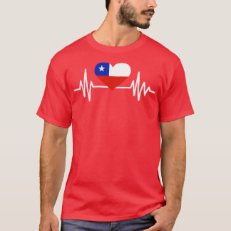Chile heartbeat 1 T-Shirt