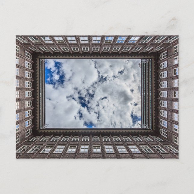 Chile House Hamburg Germany Postcard (Front)