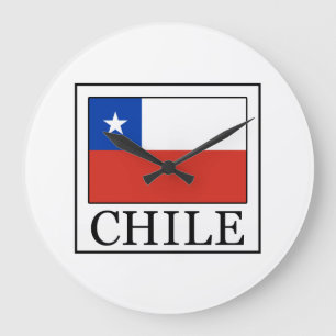 Chile Large Clock