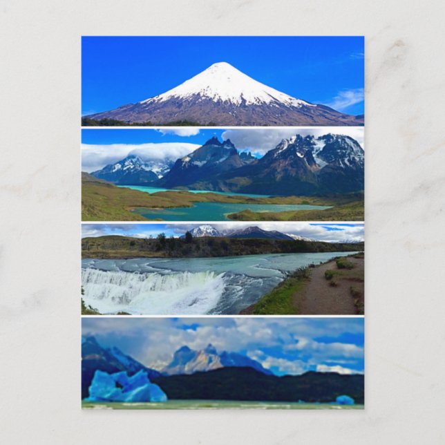 chile park scenes postcard (Front)